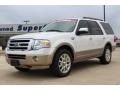 2011 White Platinum Tri-Coat Ford Expedition King Ranch  photo #2