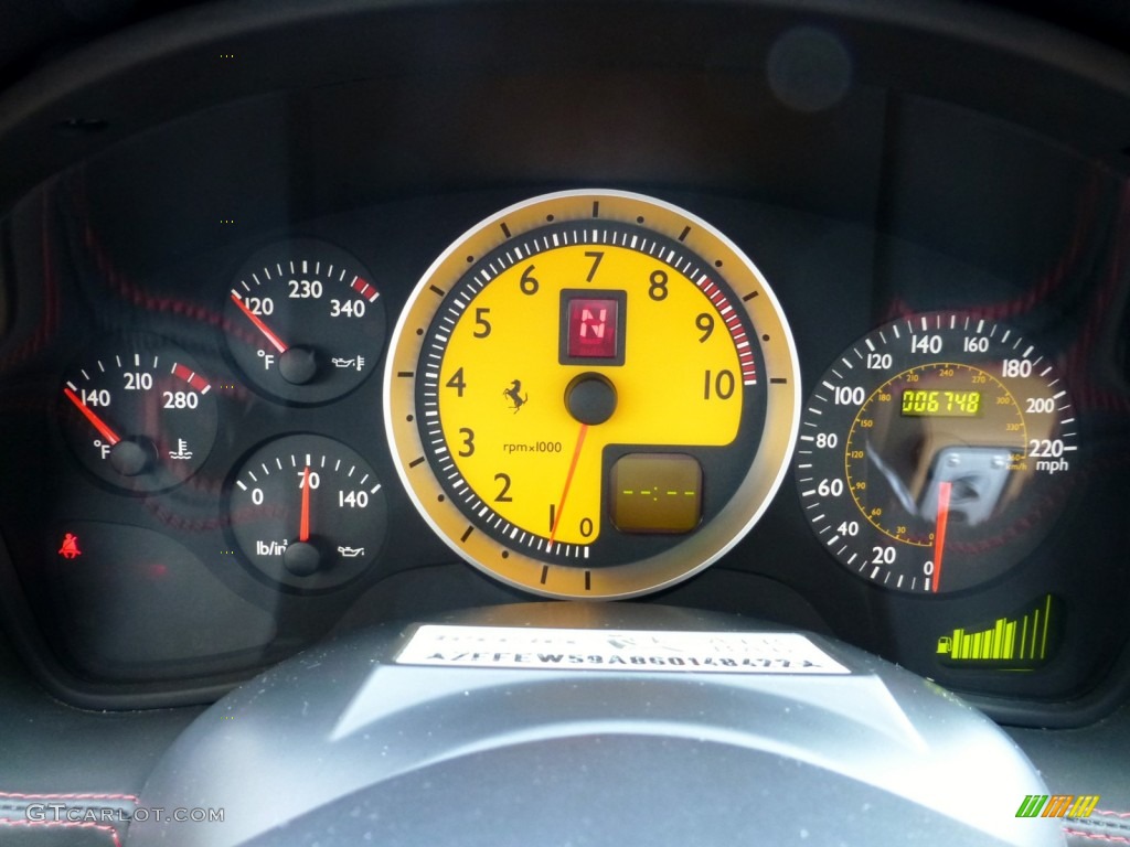 2006 Ferrari F430 Spider F1 Gauges Photo #79846348