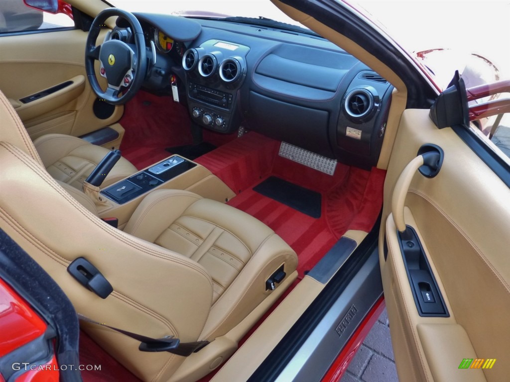 2006 Ferrari F430 Spider F1 Beige Dashboard Photo #79846575