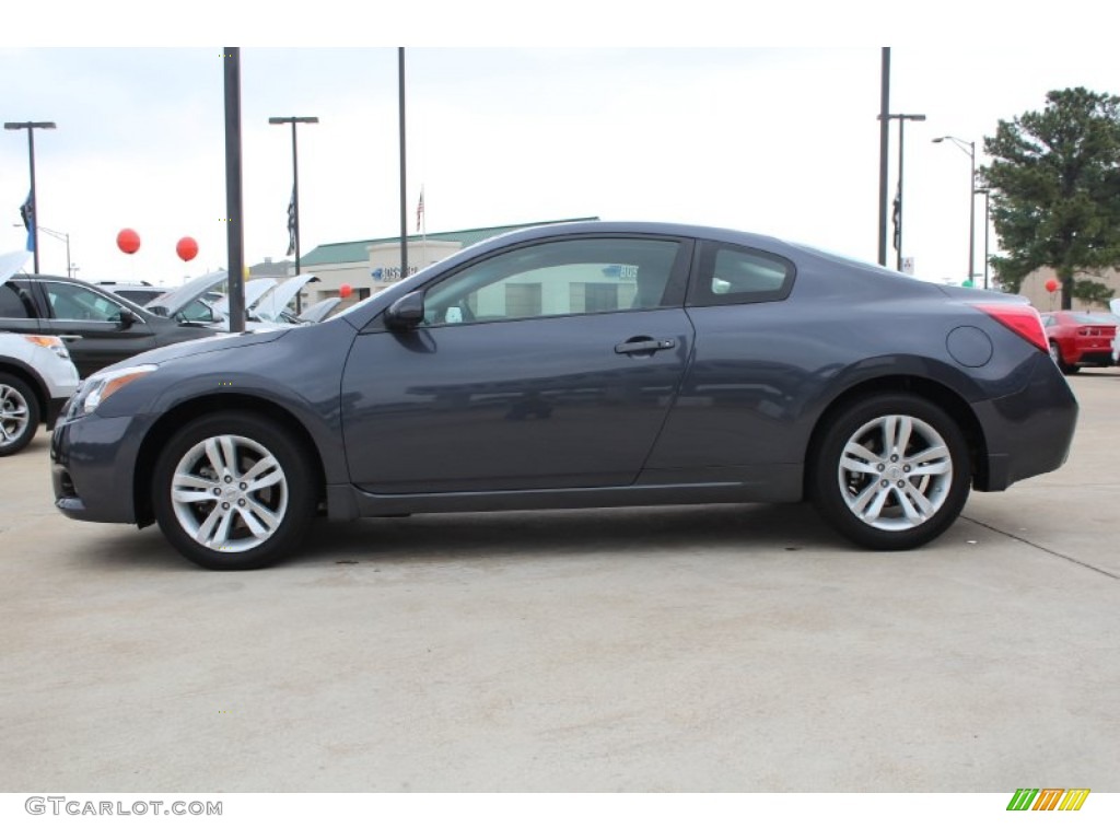 2012 Altima 2.5 S Coupe - Ocean Gray / Charcoal photo #5