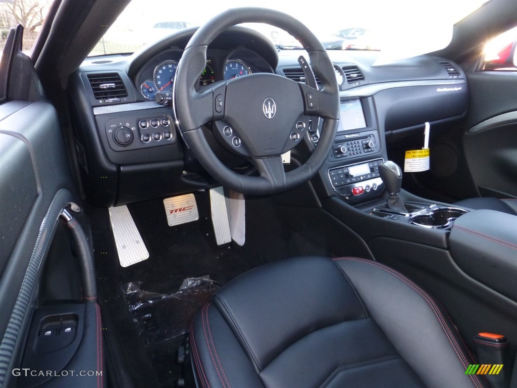 Nero Interior 2013 Maserati GranTurismo Sport Coupe Photo #79847230