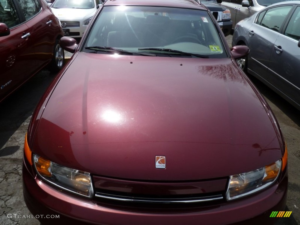 2001 L Series LW200 Wagon - Dark Red / Gray photo #2