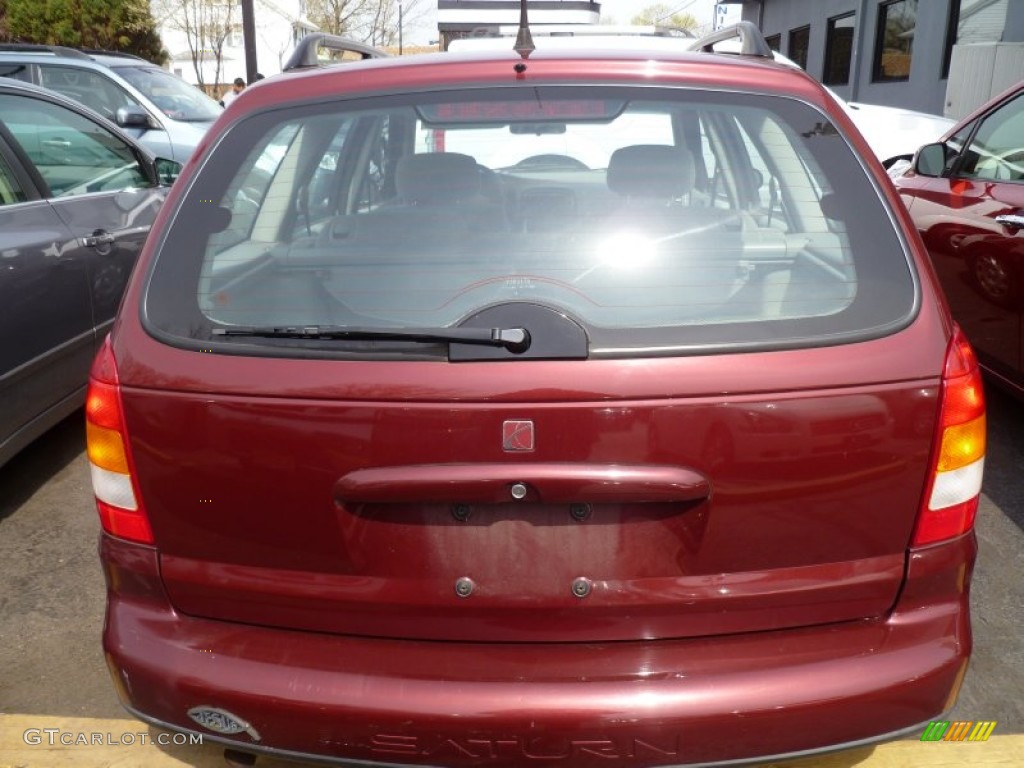2001 L Series LW200 Wagon - Dark Red / Gray photo #4