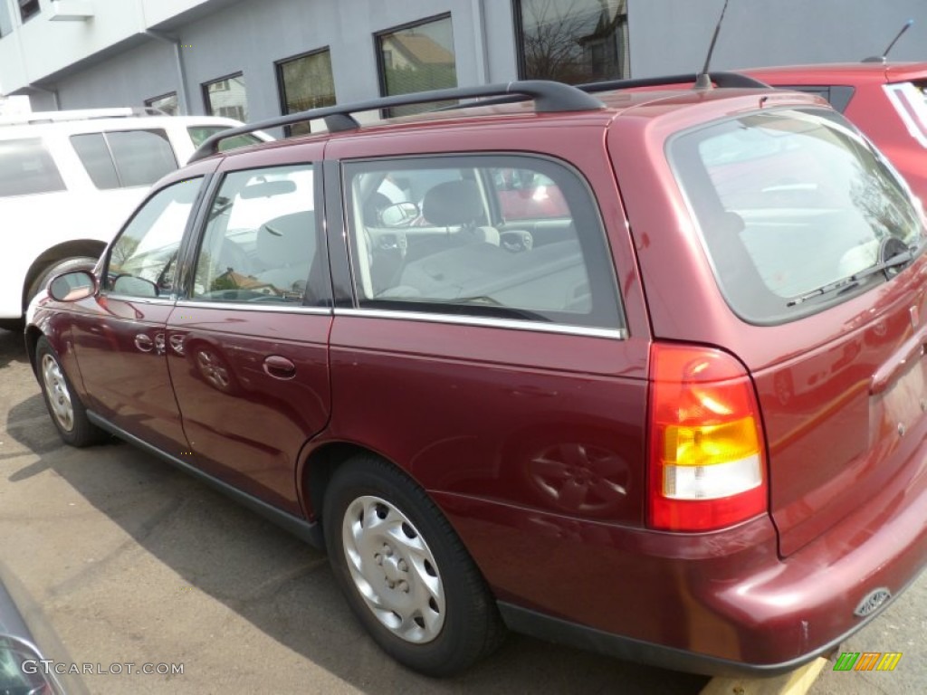2001 L Series LW200 Wagon - Dark Red / Gray photo #5