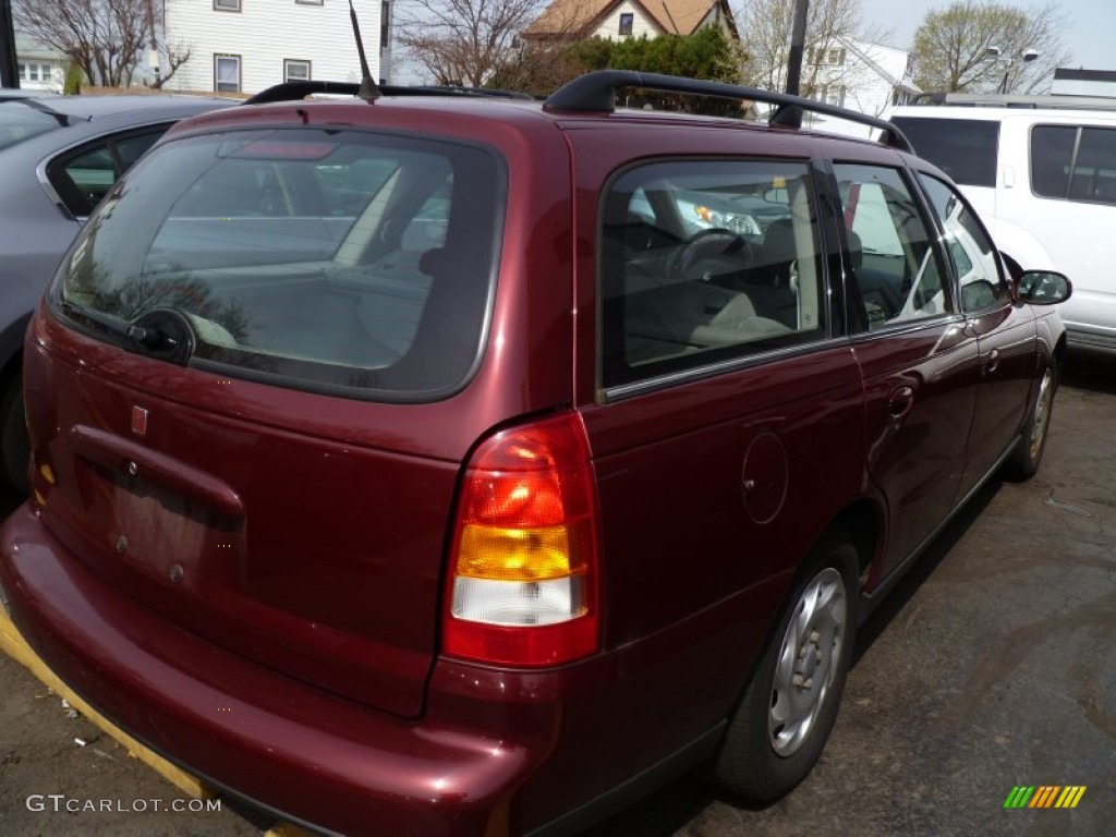 2001 L Series LW200 Wagon - Dark Red / Gray photo #6