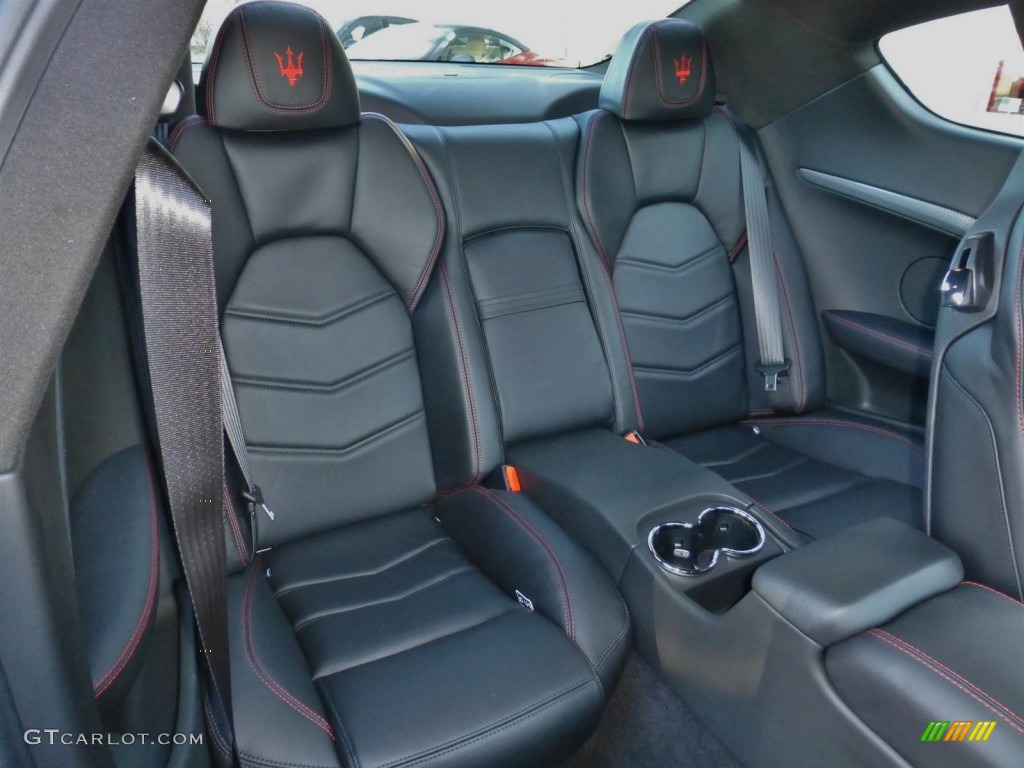 2013 Maserati GranTurismo Sport Coupe Rear Seat Photo #79847959