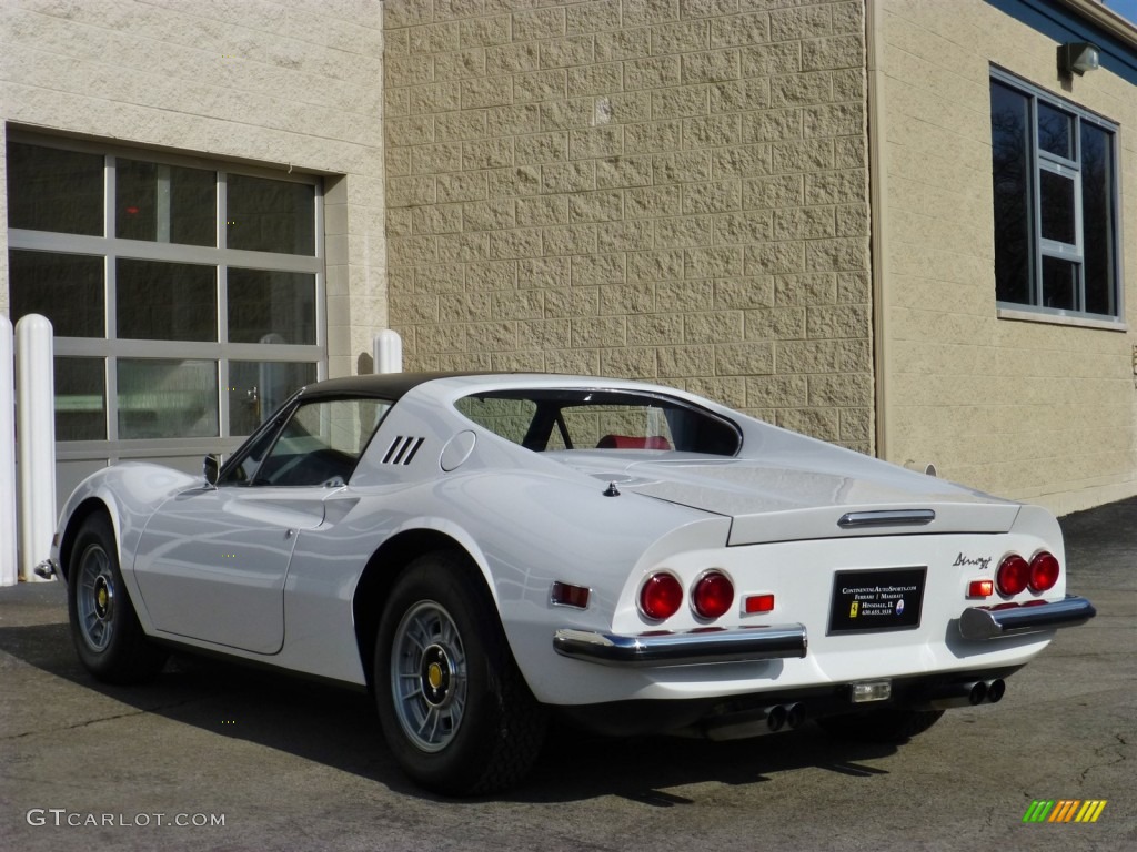 Bianco (White) 1974 Ferrari Dino 246 GTS Exterior Photo #79848133