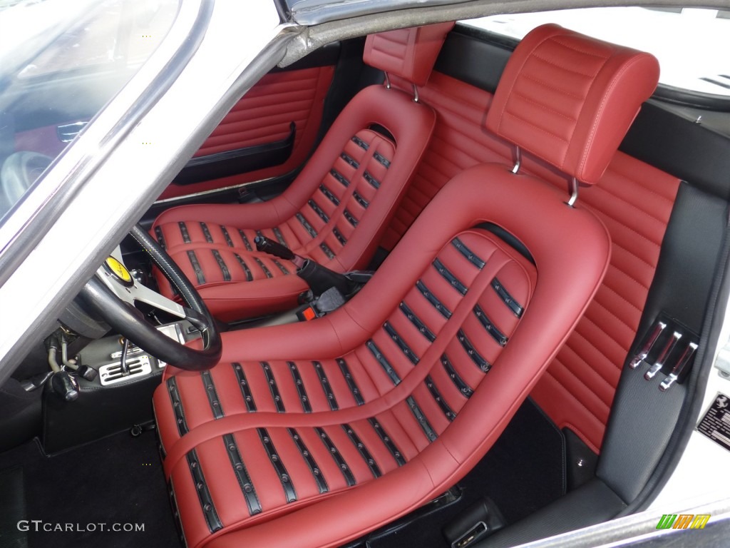 Red/Black Interior 1974 Ferrari Dino 246 GTS Photo #79848946