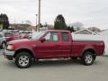 2002 Toreador Red Metallic Ford F150 XLT SuperCab 4x4  photo #2