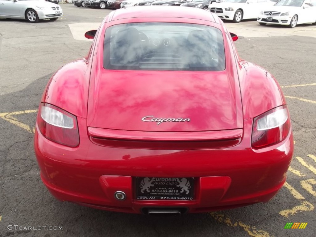 2007 Cayman  - Guards Red / Black photo #5