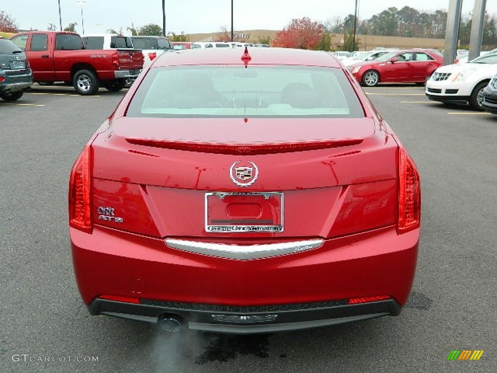 2013 ATS 2.5L - Crystal Red Tintcoat / Jet Black/Jet Black Accents photo #4