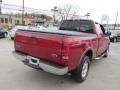 2002 Toreador Red Metallic Ford F150 XLT SuperCab 4x4  photo #7