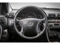 2004 Mercedes-Benz C Black Interior Steering Wheel Photo
