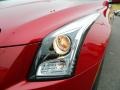 2013 Crystal Red Tintcoat Cadillac ATS 2.5L  photo #9