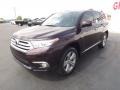 2012 Sizzling Crimson Mica Toyota Highlander Limited  photo #3