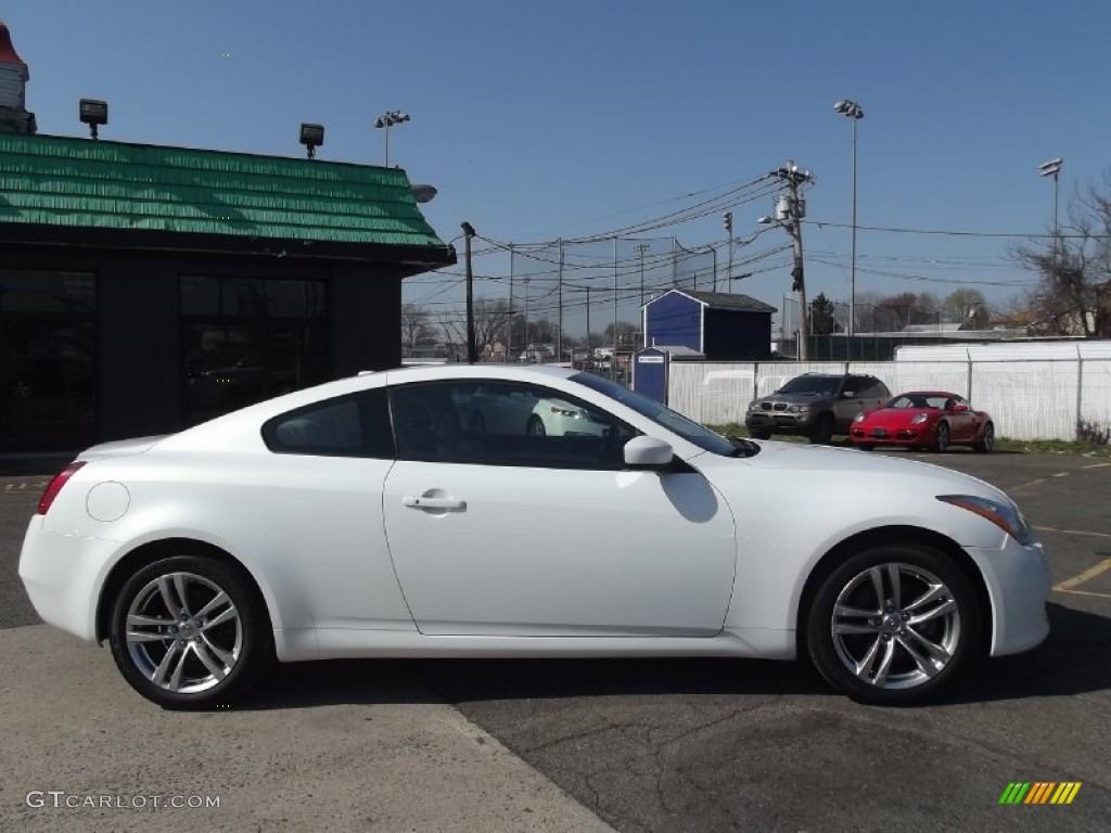 Moonlight White 2009 Infiniti G 37 x Coupe Exterior Photo #79850378