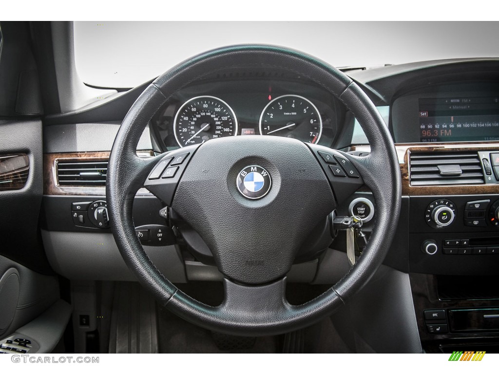 2009 BMW 5 Series 528i Sedan Steering Wheel Photos