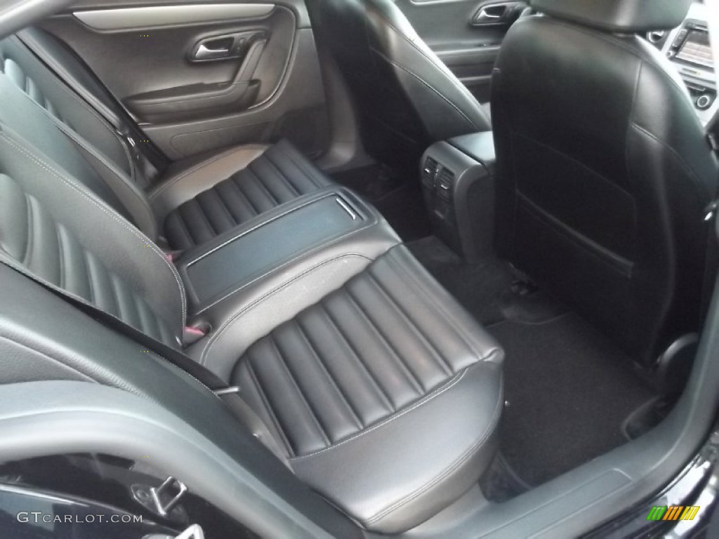 Black Interior 2010 Volkswagen CC Sport Photo #79850932