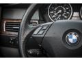 2009 BMW 5 Series Grey Dakota Leather Interior Controls Photo