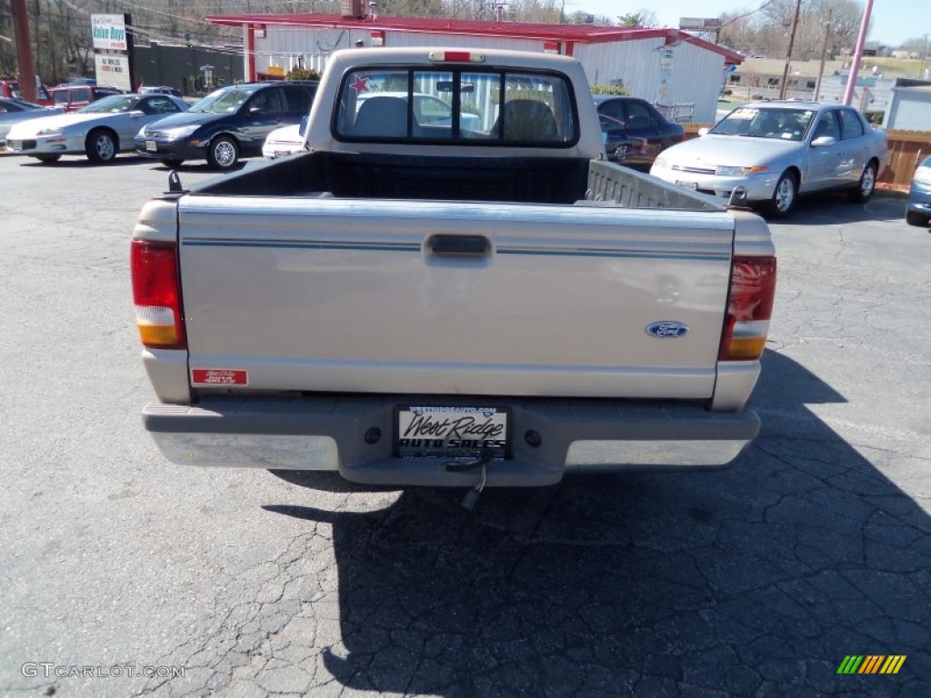 1994 Ranger XL Regular Cab - Mocha Frost Metallic / Beige photo #6