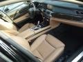 2010 BMW 7 Series Saddle/Black Nappa Leather Interior Interior Photo