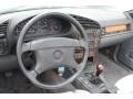 1996 BMW 3 Series Gray Interior Steering Wheel Photo
