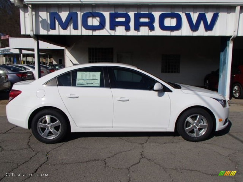 2013 Cruze LT - Summit White / Jet Black/Sport Red photo #1
