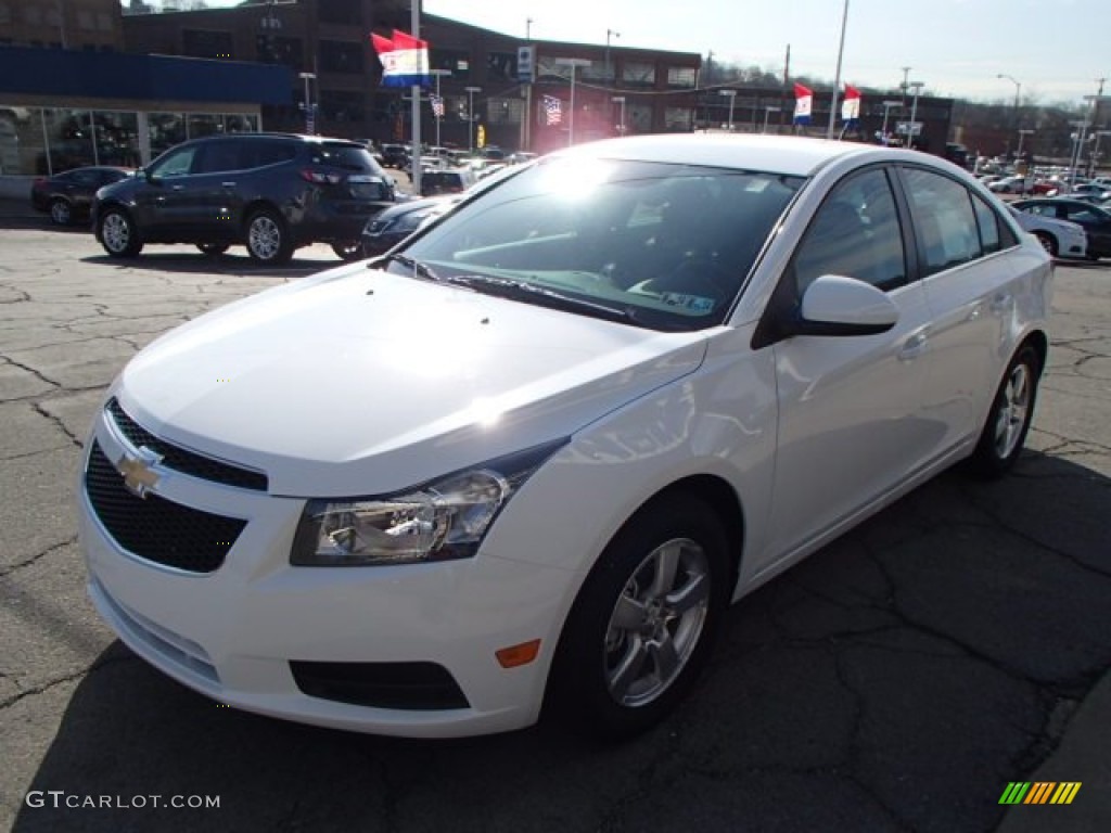 2013 Cruze LT - Summit White / Jet Black/Sport Red photo #4