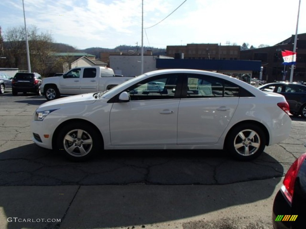 2013 Cruze LT - Summit White / Jet Black/Sport Red photo #5