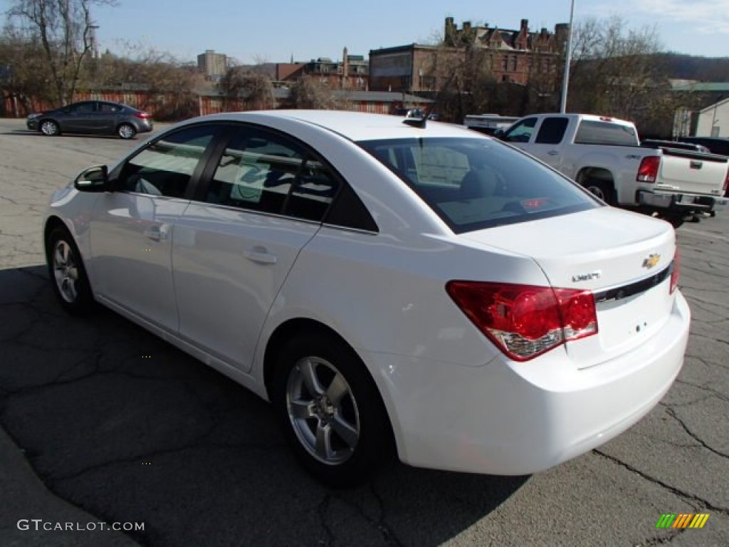 2013 Cruze LT - Summit White / Jet Black/Sport Red photo #6
