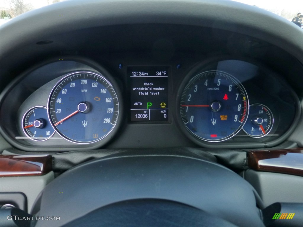 2008 Maserati GranTurismo Standard GranTurismo Model Gauges Photo #79853710