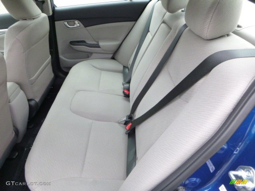 2013 Honda Civic EX Sedan Rear Seat Photo #79853983