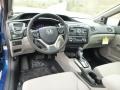 Gray 2013 Honda Civic EX Sedan Dashboard
