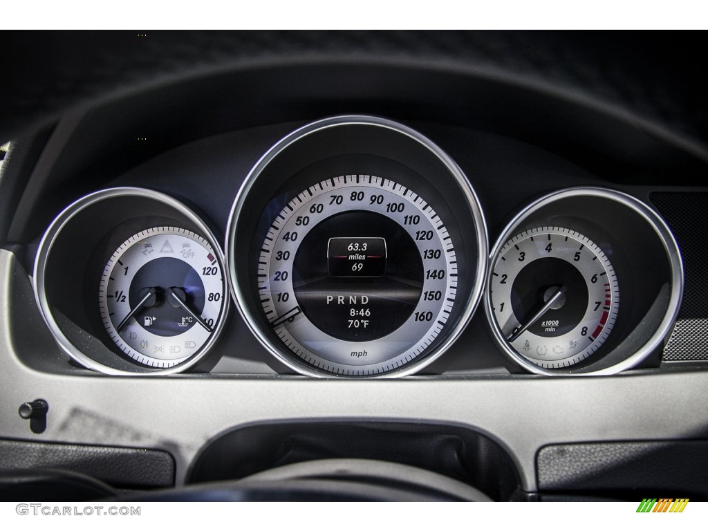 2013 Mercedes-Benz C 250 Sport Gauges Photo #79854616
