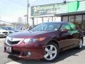 2010 Basque Red Pearl Acura TSX Sedan  photo #1