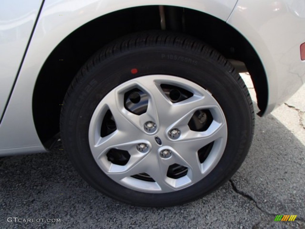 2013 Fiesta SE Hatchback - Ingot Silver / Charcoal Black photo #9