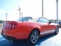 2012 Race Red Ford Mustang V6 Premium Convertible  photo #5