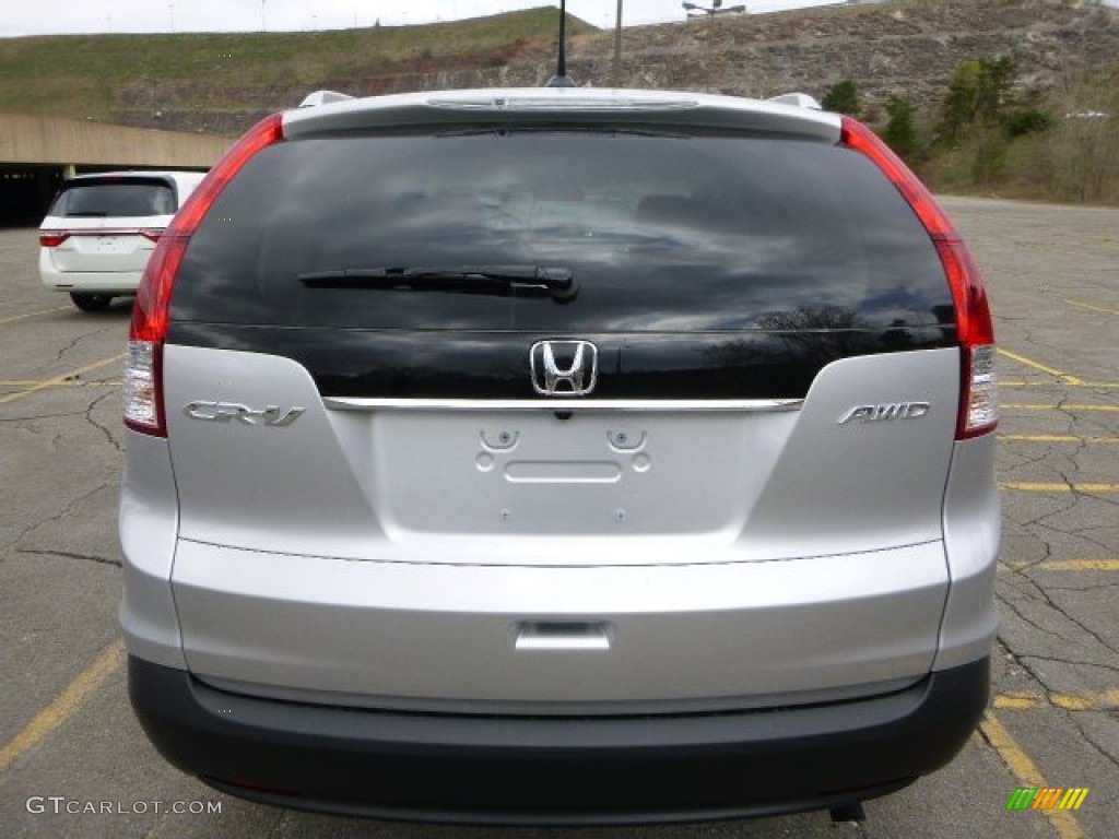 2013 CR-V EX-L AWD - Alabaster Silver Metallic / Black photo #4