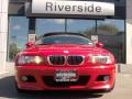 2001 Imola Red BMW M3 Convertible  photo #2