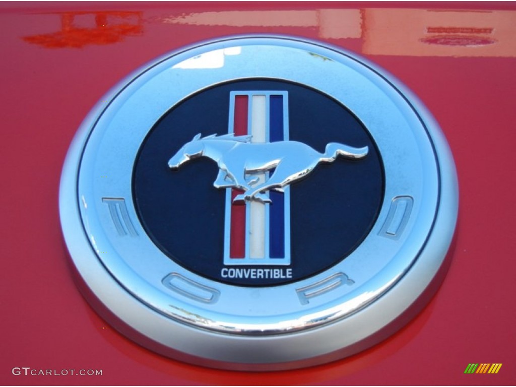 2012 Mustang V6 Premium Convertible - Race Red / Stone photo #14