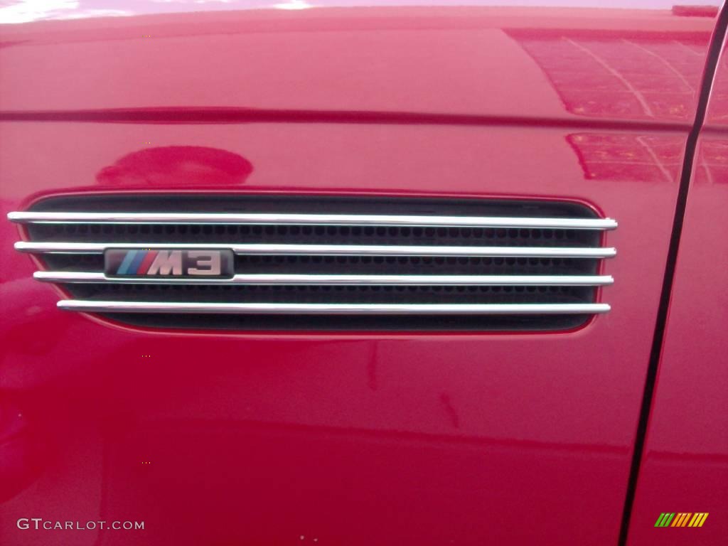 2001 M3 Convertible - Imola Red / Black photo #21