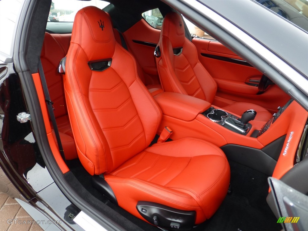 Rosso Corallo Interior 2013 Maserati GranTurismo Sport Coupe Photo #79856196