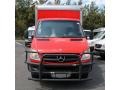2010 Flame Red Mercedes-Benz Sprinter 3500 Chassis Moving Truck  photo #2