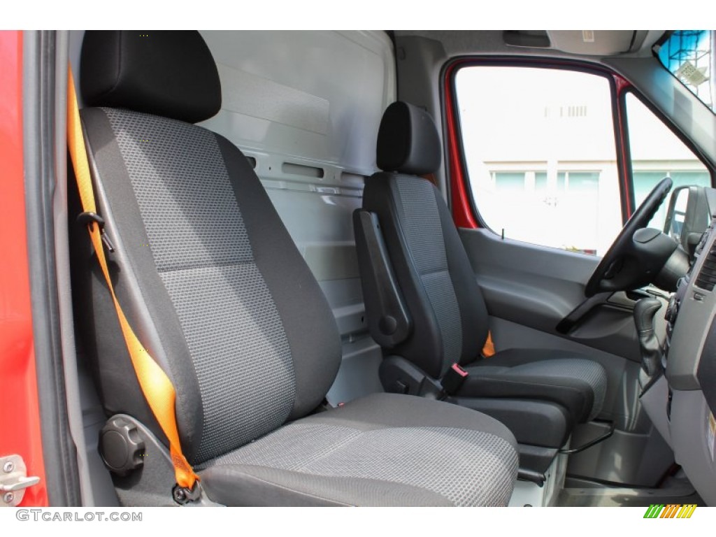 Black Interior 2010 Mercedes-Benz Sprinter 3500 Chassis Moving Truck Photo #79856339