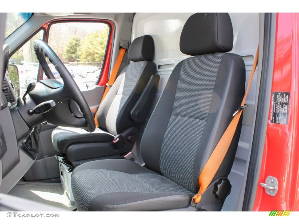 Black Interior 2010 Mercedes-Benz Sprinter 3500 Chassis Moving Truck Photo #79856397