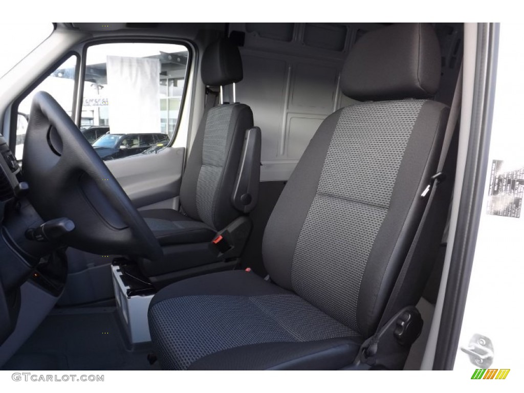 Lima Black Fabric Interior 2012 Mercedes-Benz Sprinter 3500 Refrigerated Cargo Van Photo #79856434