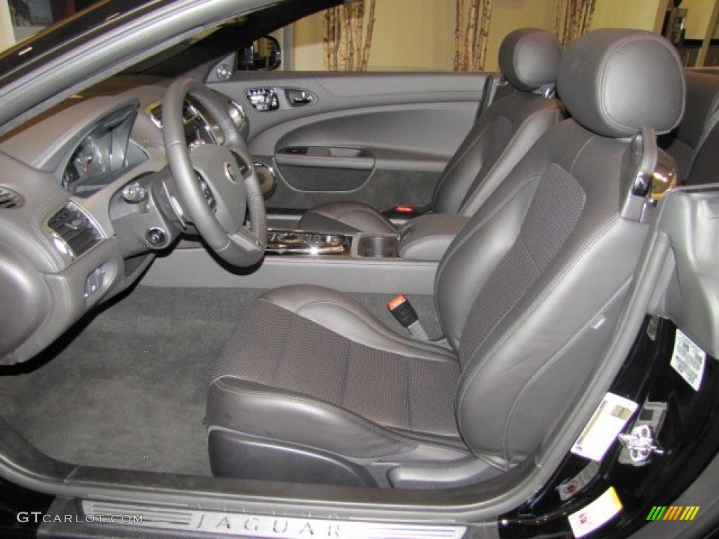 Warm Charcoal/Warm Charcoal Interior 2012 Jaguar XK XKR Convertible Photo #79856565
