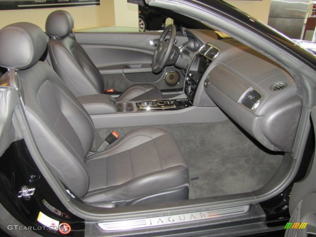 Warm Charcoal/Warm Charcoal Interior 2012 Jaguar XK XKR Convertible Photo #79856602
