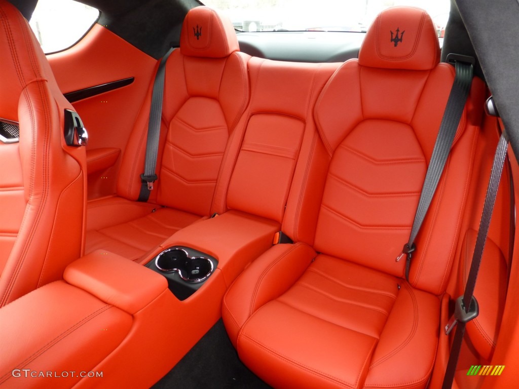 2013 Maserati GranTurismo Sport Coupe Rear Seat Photo #79856644