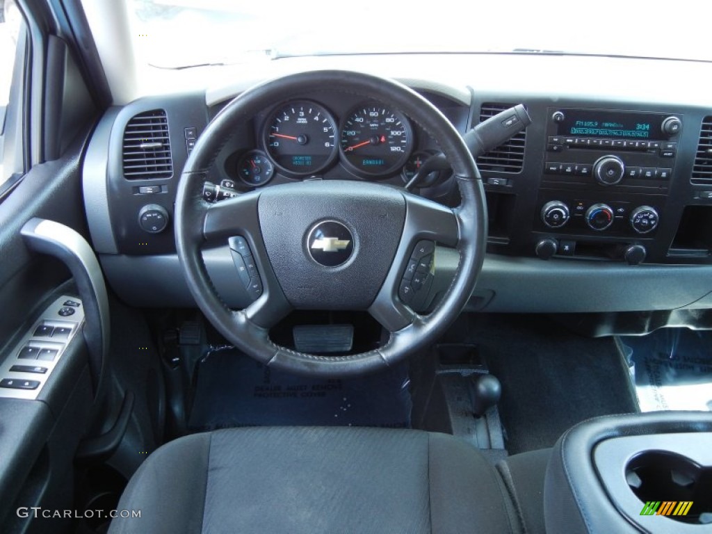 2010 Silverado 1500 LS Crew Cab 4x4 - Summit White / Dark Titanium photo #22